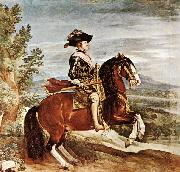 VELAZQUEZ, Diego Rodriguez de Silva y Equestrian Portrait of Philip IV kjugh china oil painting reproduction